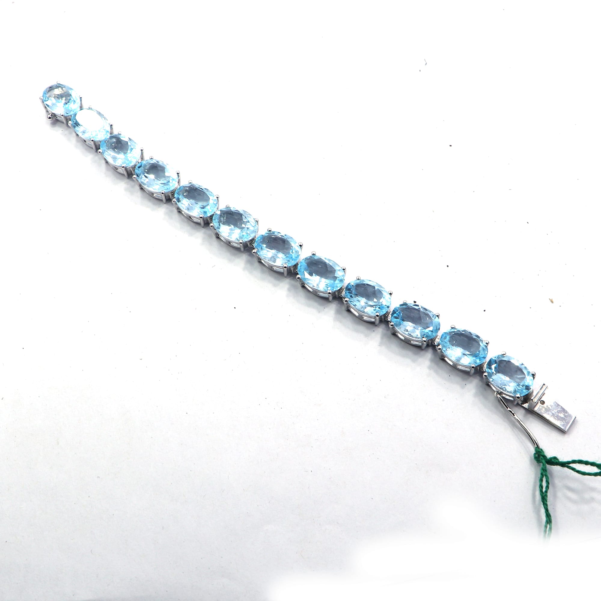 TUDOR TENNIS BRACELET PEACOCK BLUE
